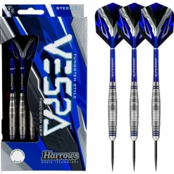 Fléchettes Harrows Vespa 22 g – Pointe Acier – Lot de 3