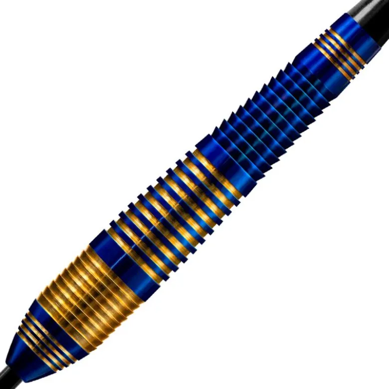 Fléchettes Harrows Vivid Bleu 23 g – Pointe Acier – Lot de 3