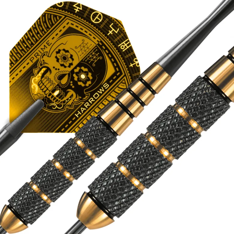Fléchettes Harrows Voodoo GK 23 g – Pointe Acier – Lot de 3