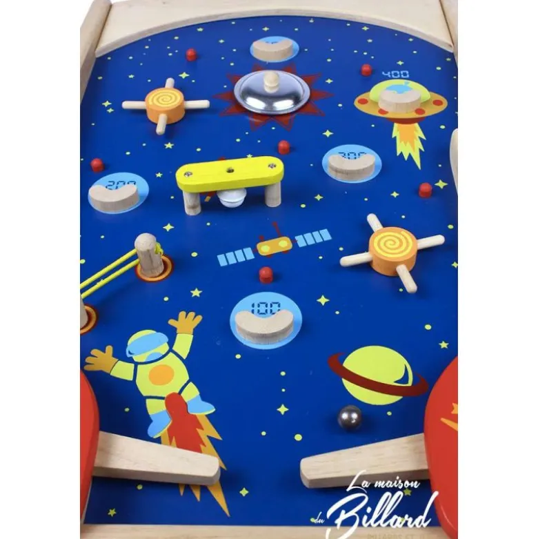 Flipper Espace - FLIPPER EN BOIS