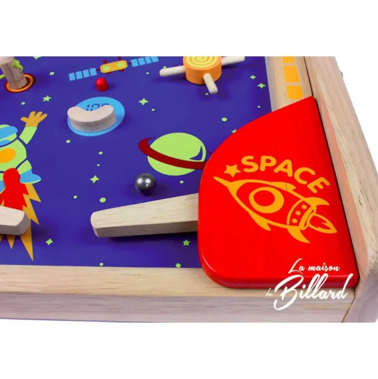 Flipper Espace - FLIPPER EN BOIS