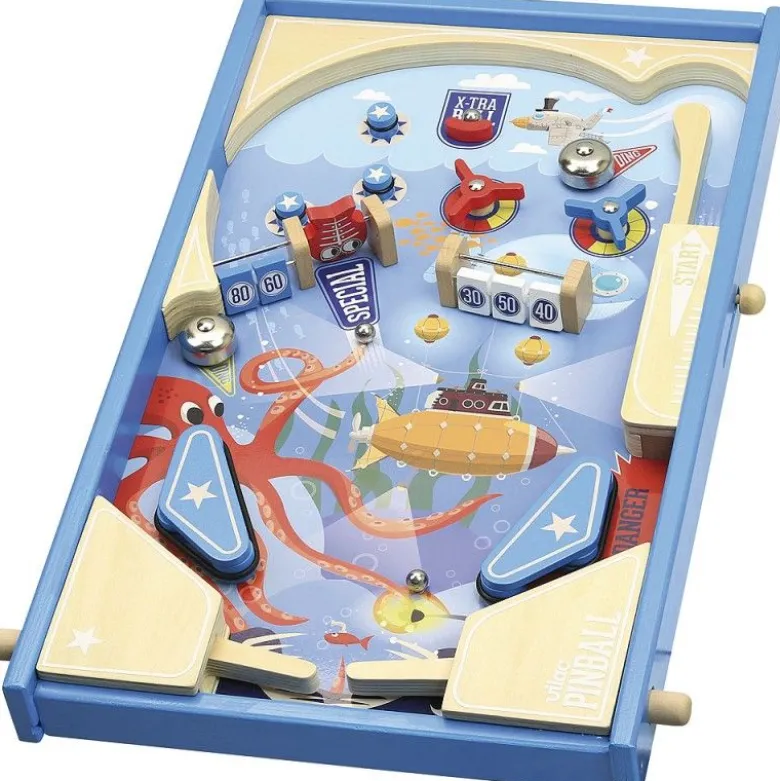 Grand Flipper en bois Multi-points