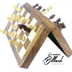 jeu d'échec marqueté. Déco et ludique !
