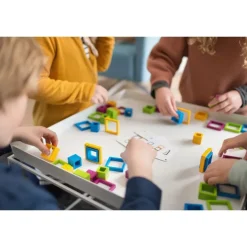 Jeu de cadres - Stimulez l'observation et la rapidité de vos enfants avec ce jouet en bois éducatif