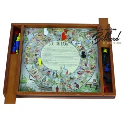 Jeu de dada et de l'oie prestige avec plumier
