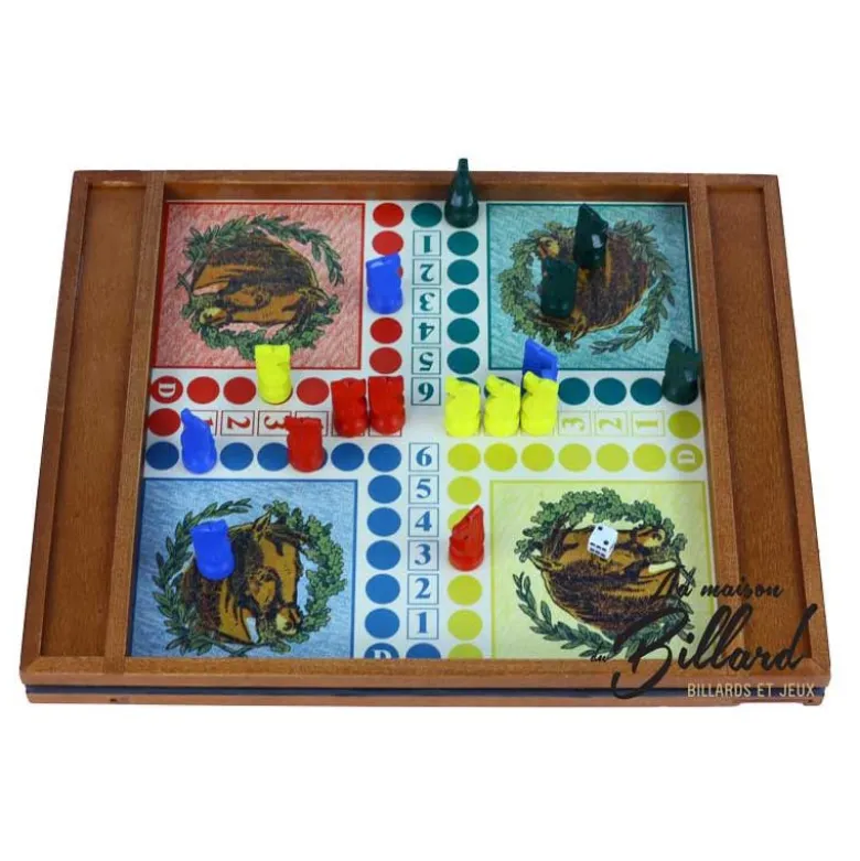 Jeu de dada et de l'oie prestige avec plumier