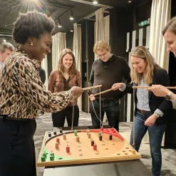 Jeu de pêche en bois
