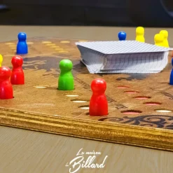 Jeu de Tock artisanal 4/6J. Les chevaux avec de la stratégie