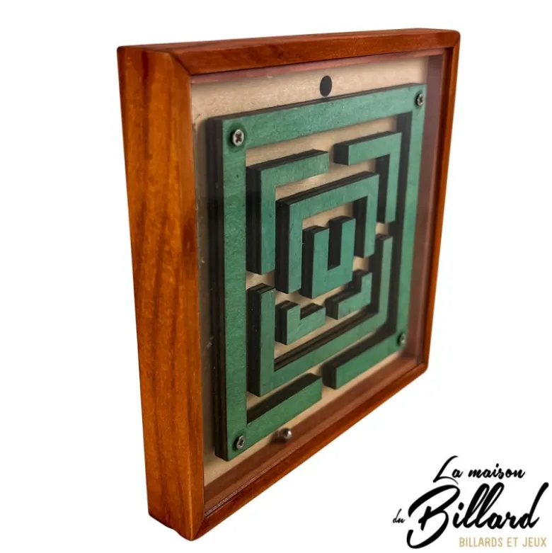 Labyrinthe carré en bois