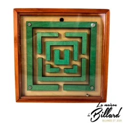 Labyrinthe carré en bois