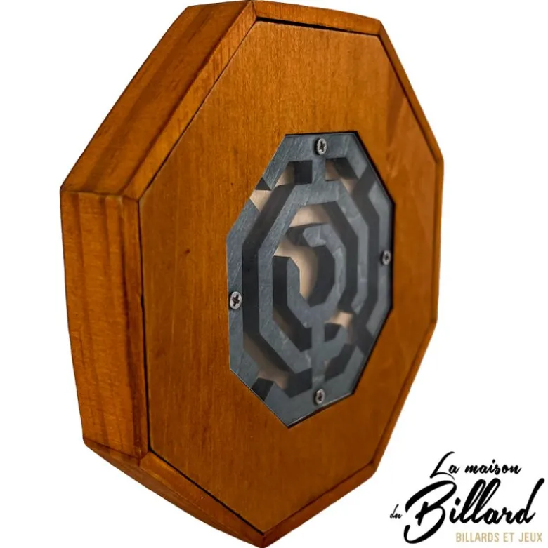 Labyrinthe octogonal en bois