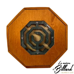 Labyrinthe octogonal en bois