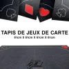 Le beau tapis de jeux de carte, Belote et autres