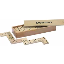 Le grand jeu de dominos en bois, un jeu de société classique