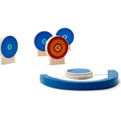 Les cibles de couleur, un jeu de quille pour enfants