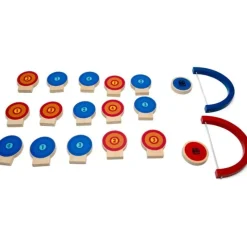Les cibles de couleur, un jeu de quille pour enfants