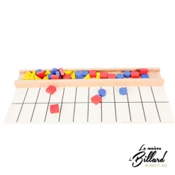 Le test d'intelligence d'Einstein : Un jeu de mémoire en bois pour enfants et adultes