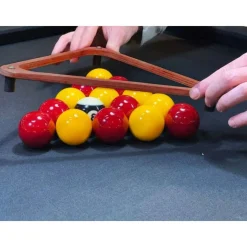 Le Triangle de billard en bois qui serre bien les billes - (Billes 50.8)