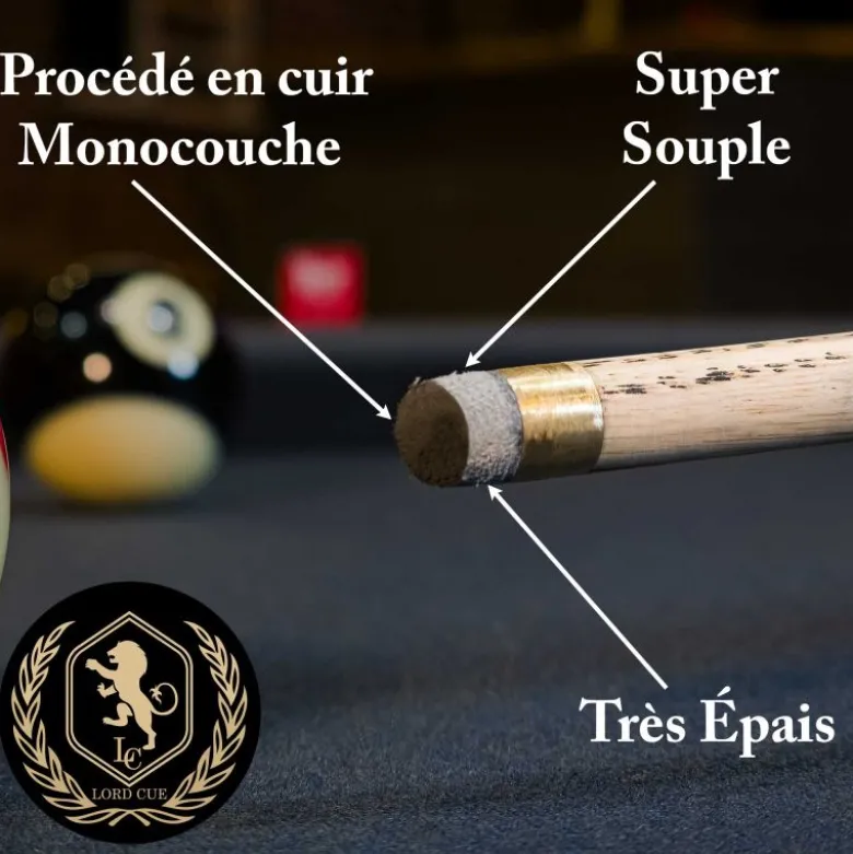 Lord Cue Monocouche Souple 9.5 - 10.5 mm