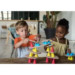 Piks 64 pièces. Le jouet créatif qui mélange équilibre et construction