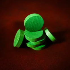 Pions buis 30 x 7 mm vert(Black Hole...)