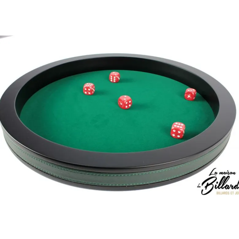 PISTE DE DES MULTI-JEUX Ø 43 CM VERTE