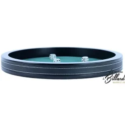 Piste de dés Prestige Noir 34 cm