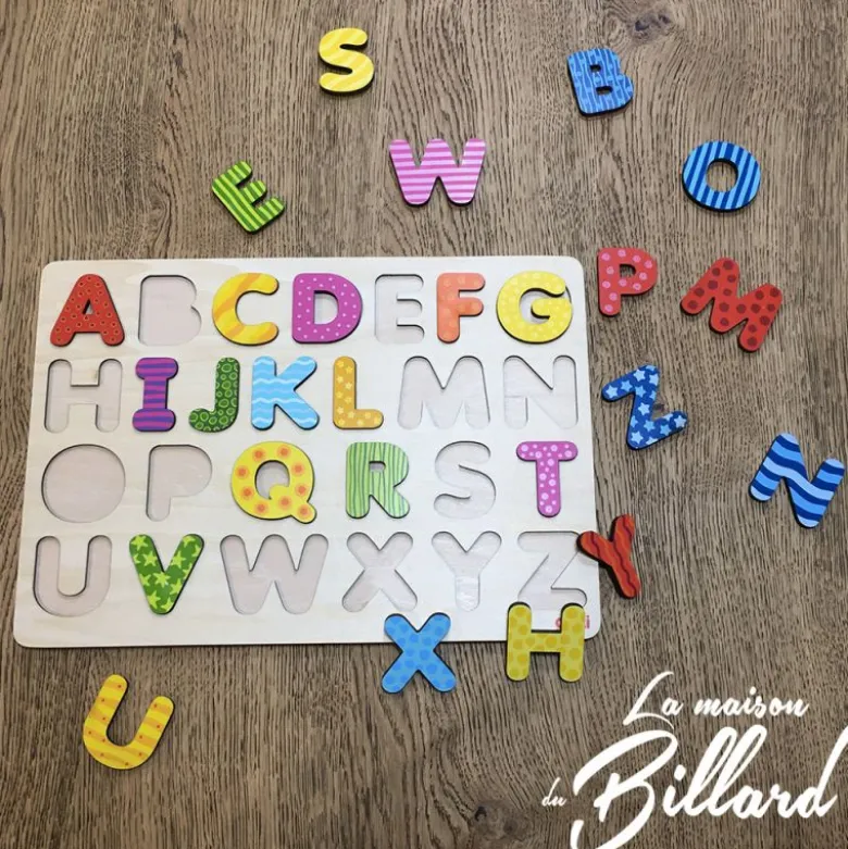 Puzzle alphabet : Apprendre l’alphabet tout en s’amusant