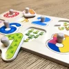 Puzzle chiffres : Le jouet en bois pour apprendre à compter