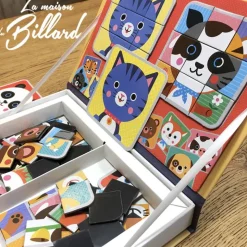 Puzzle magnétique pour composer des animaux et en inventer d’autres
