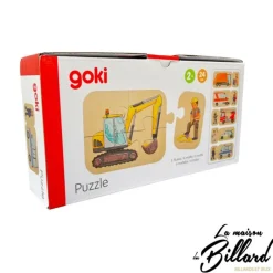 Puzzle Métiers, un superbe jouet en bois pour les enfants dès 2 ans