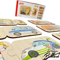 Puzzle Métiers, un superbe jouet en bois pour les enfants dès 2 ans