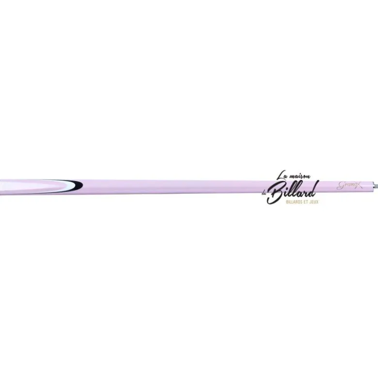 Queue billard pour Fille, Rose style Carbone