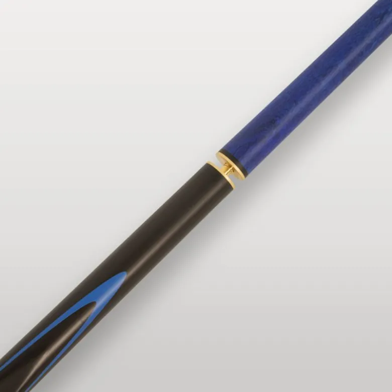 Queue de billard bleu 3 parties 145 - 120 ou 100 cm
