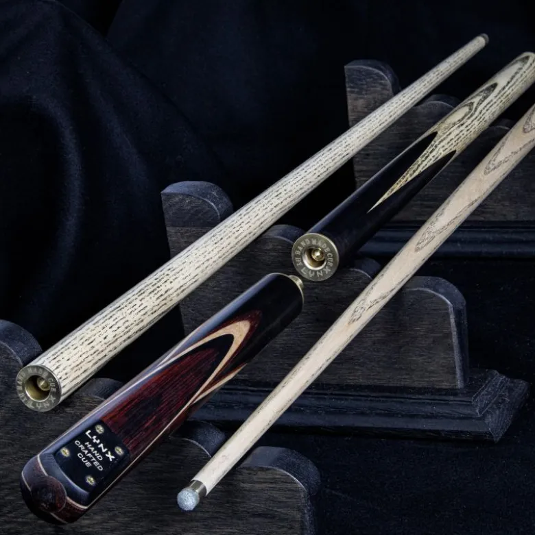 Queue de billard haut de gamme 3/4 et 1/2 Lynx Handcraft