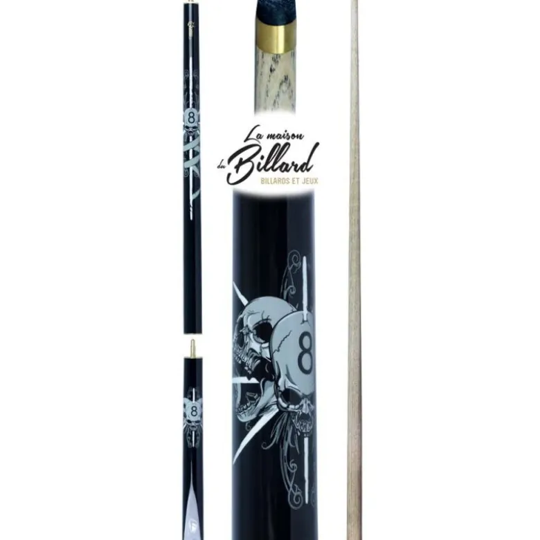 Queue de billard Skull N°8 3 pcs