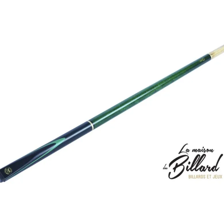 Queue de pool verte 3 parties 145 - 120 ou 100 cm