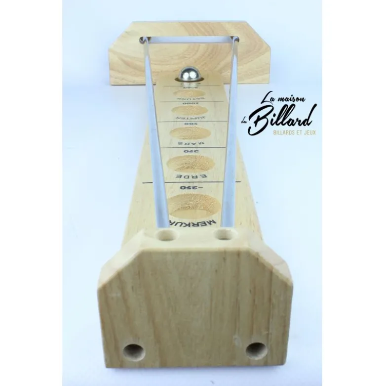 Roll-up de table : Challenge et patience avec ce jouet en bois