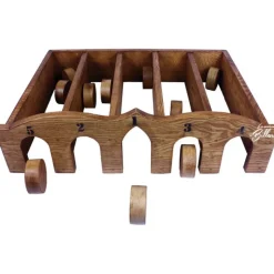 Trou madame : Un jouet en bois médiéval (intérieur et extérieur)