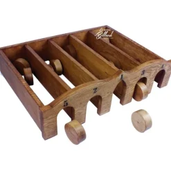 Trou madame : Un jouet en bois médiéval (intérieur et extérieur)