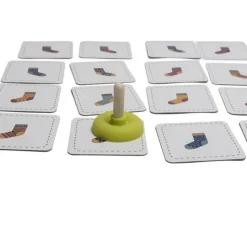 Trouve ma chaussette, un jeu hautement éducatif et amusant