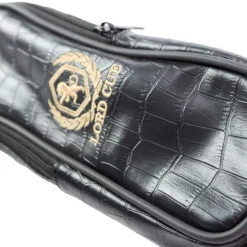Tube pour queue de billard ¾ croco noir