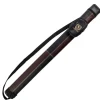 Tube rangement½ queue billard cuir noir et marron